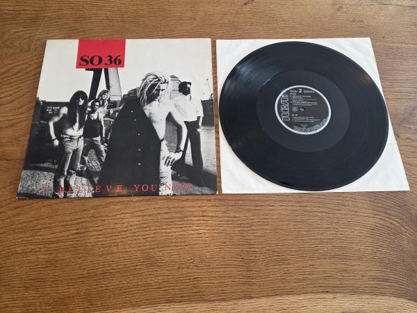 SO 36 – I Believe You Now 1989 RCA – PT 43256 Deutsche Pressung NM/VG+